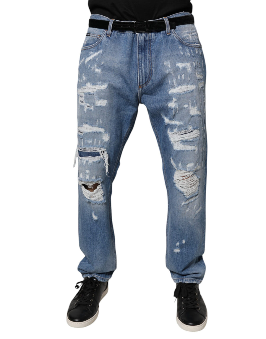 Dolce & Gabbana 100% Cotton jeans in blue
