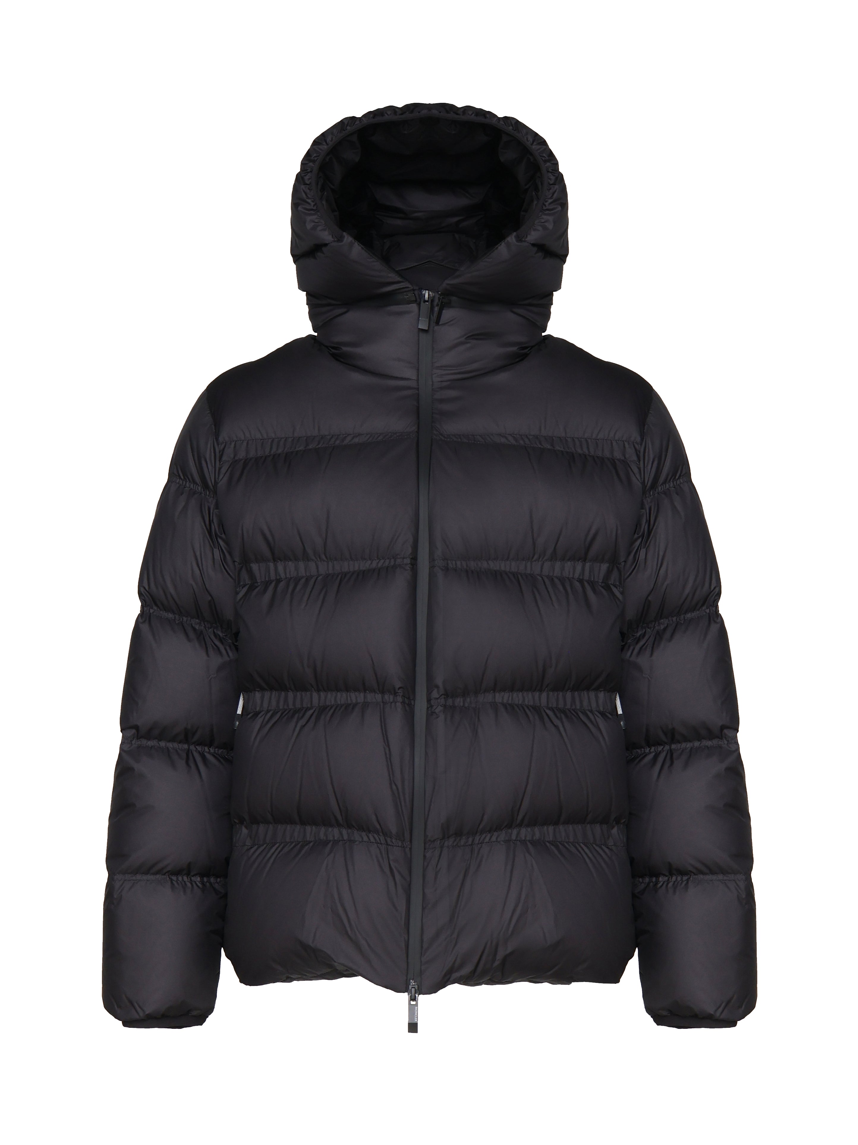 Moncler Coats Black Outer: Polyamide/nylon