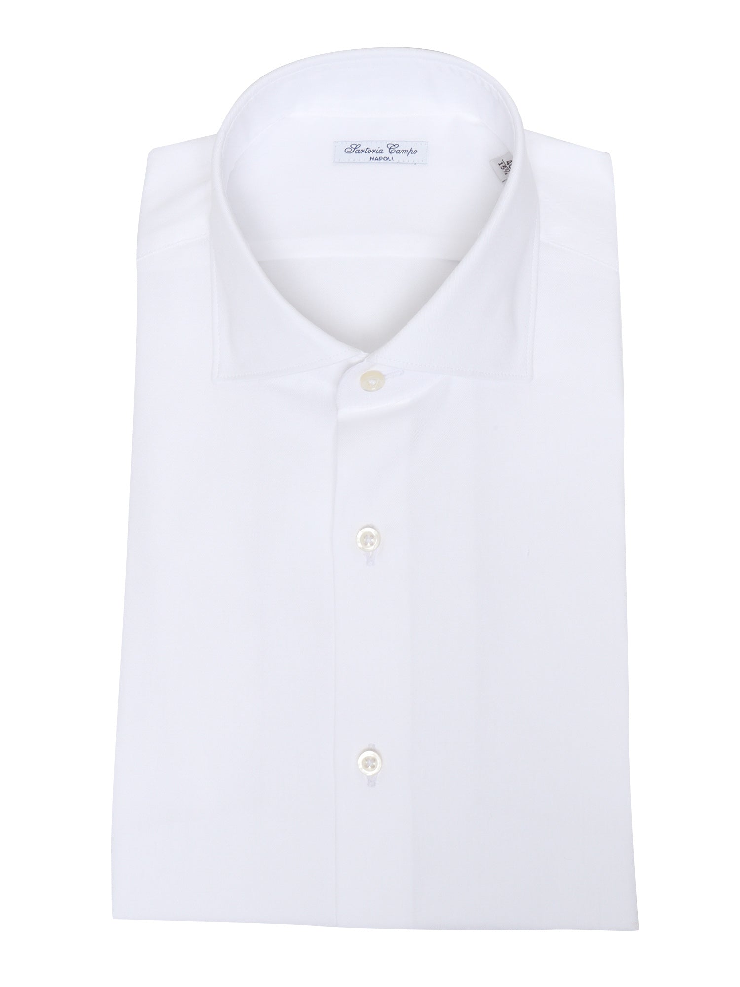 Classic shirt White Cotton Camicia Classica
