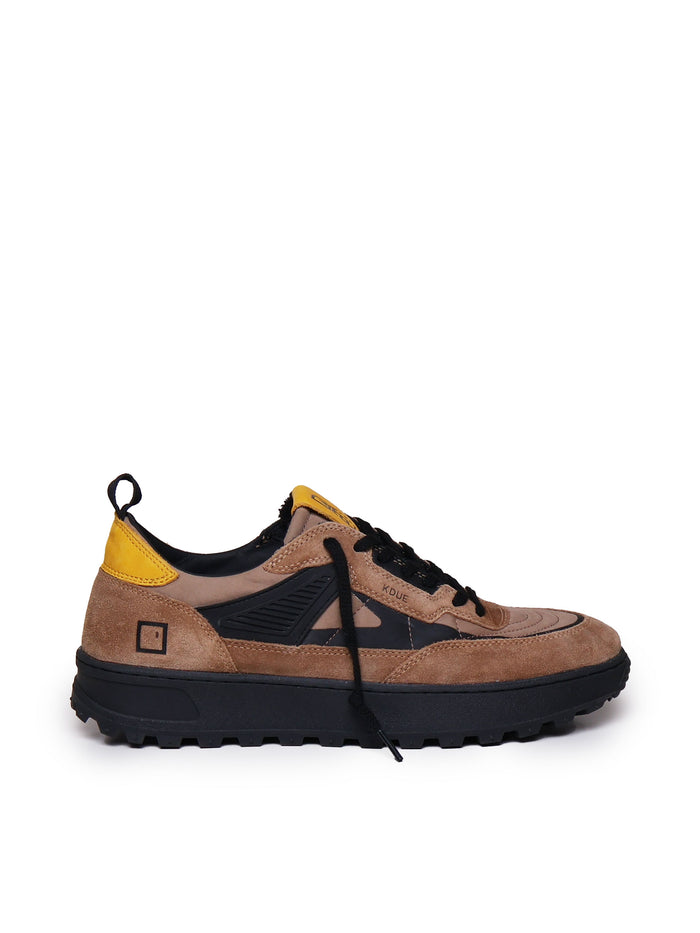 D.a.t.e. Sneakers Brown, Black Suede