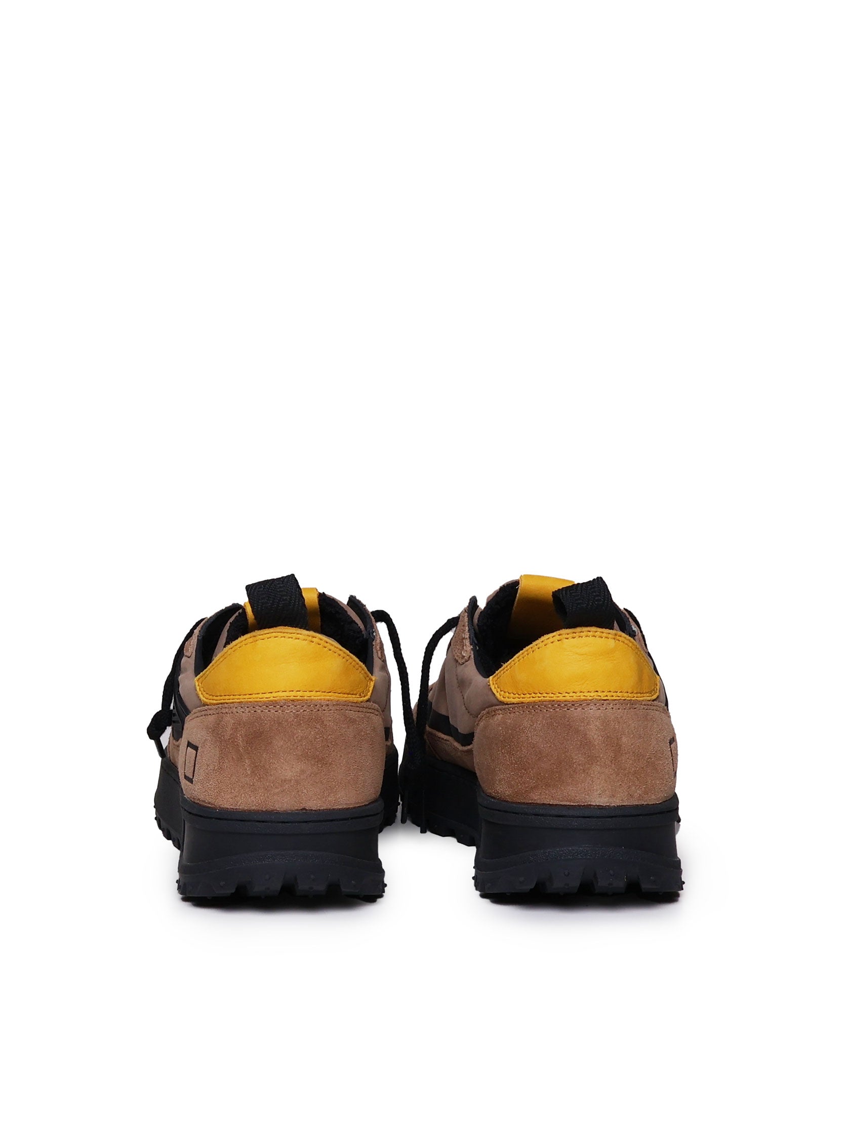 D.a.t.e. Sneakers Brown, Black Suede