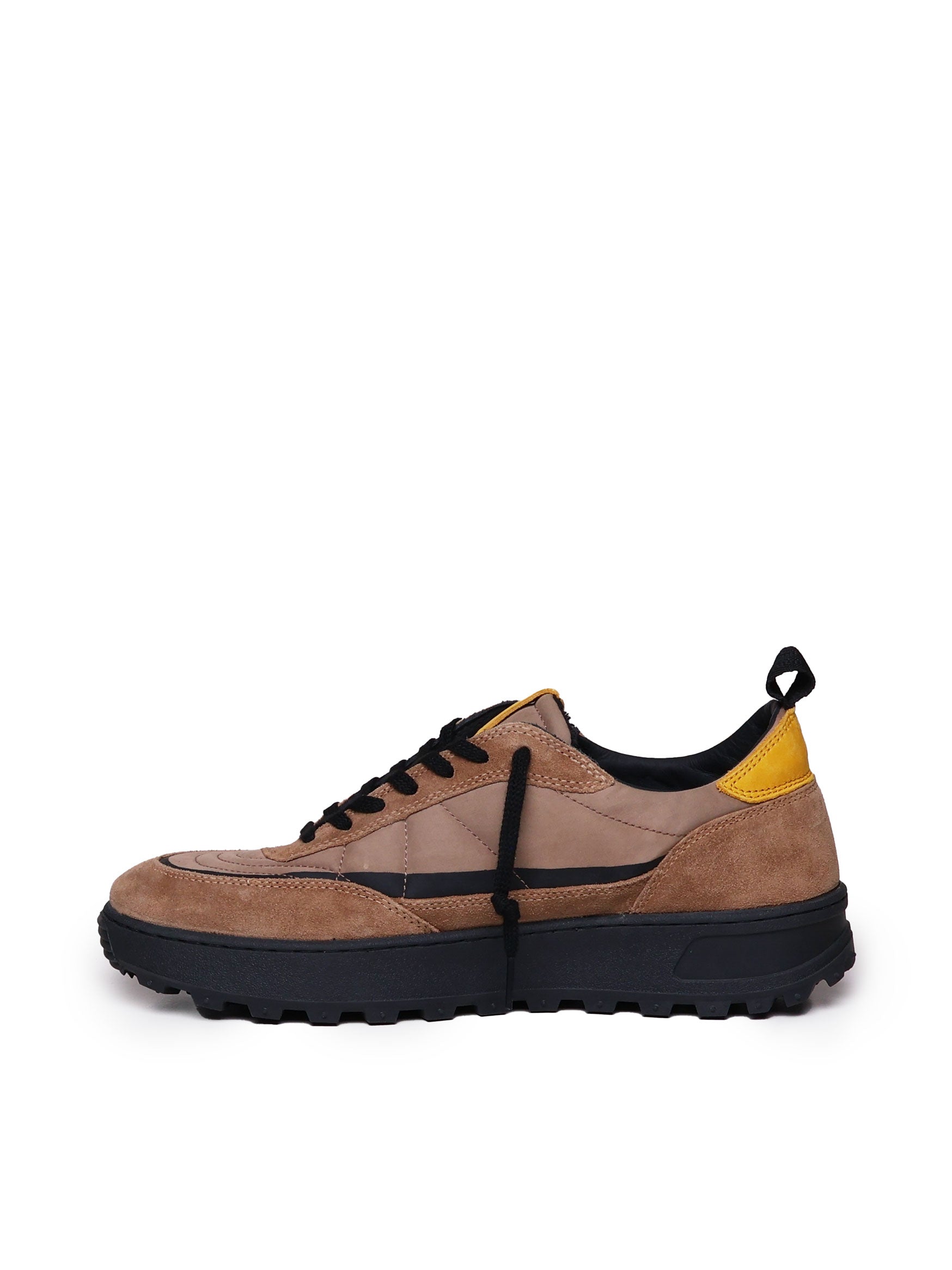 D.a.t.e. Sneakers Brown, Black Suede