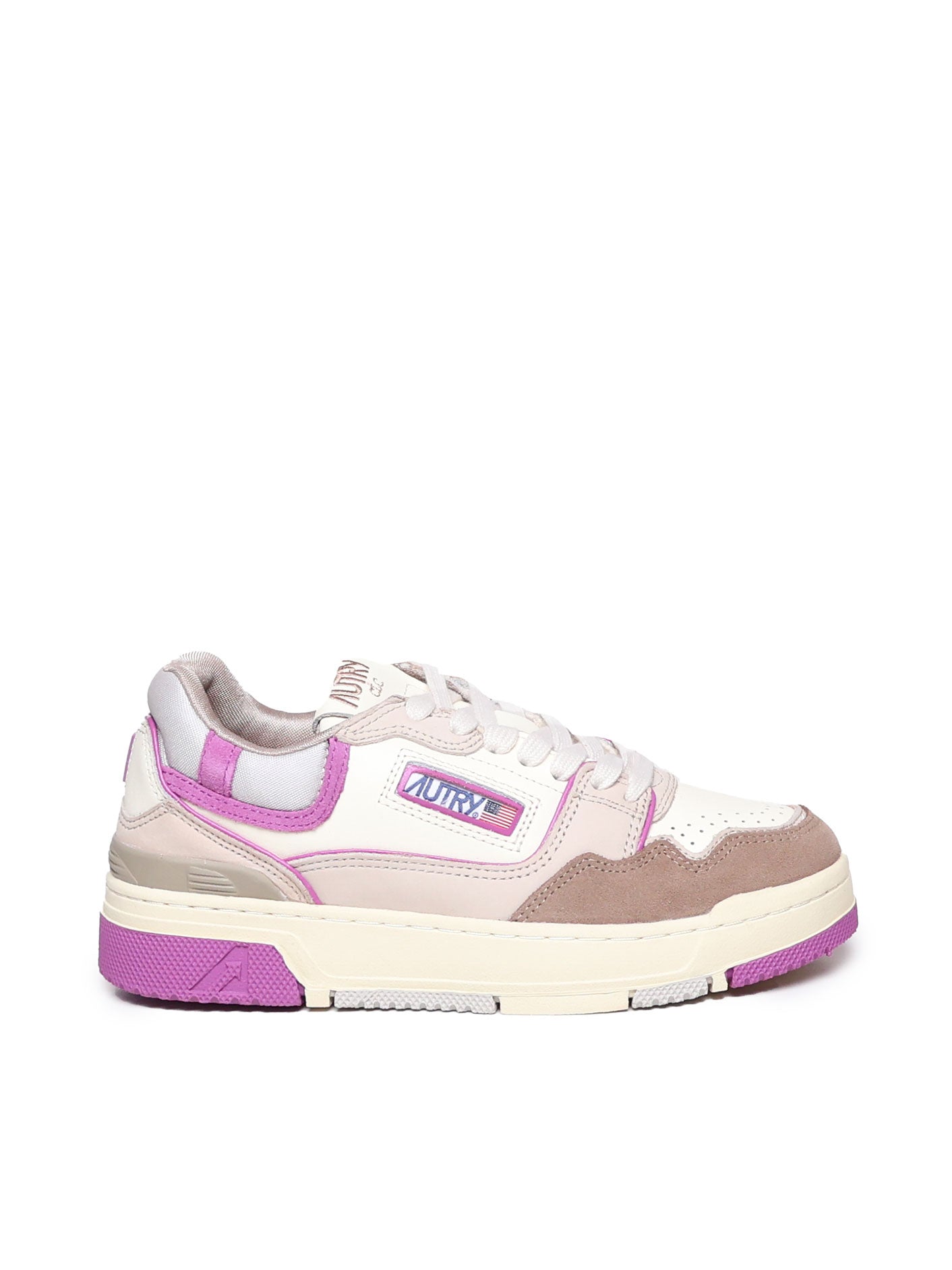 Autry Sneakers Fuchsia, Natural