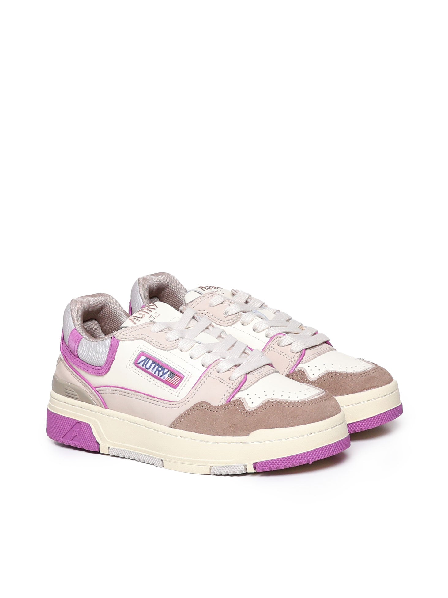 Autry Sneakers Fuchsia, Natural