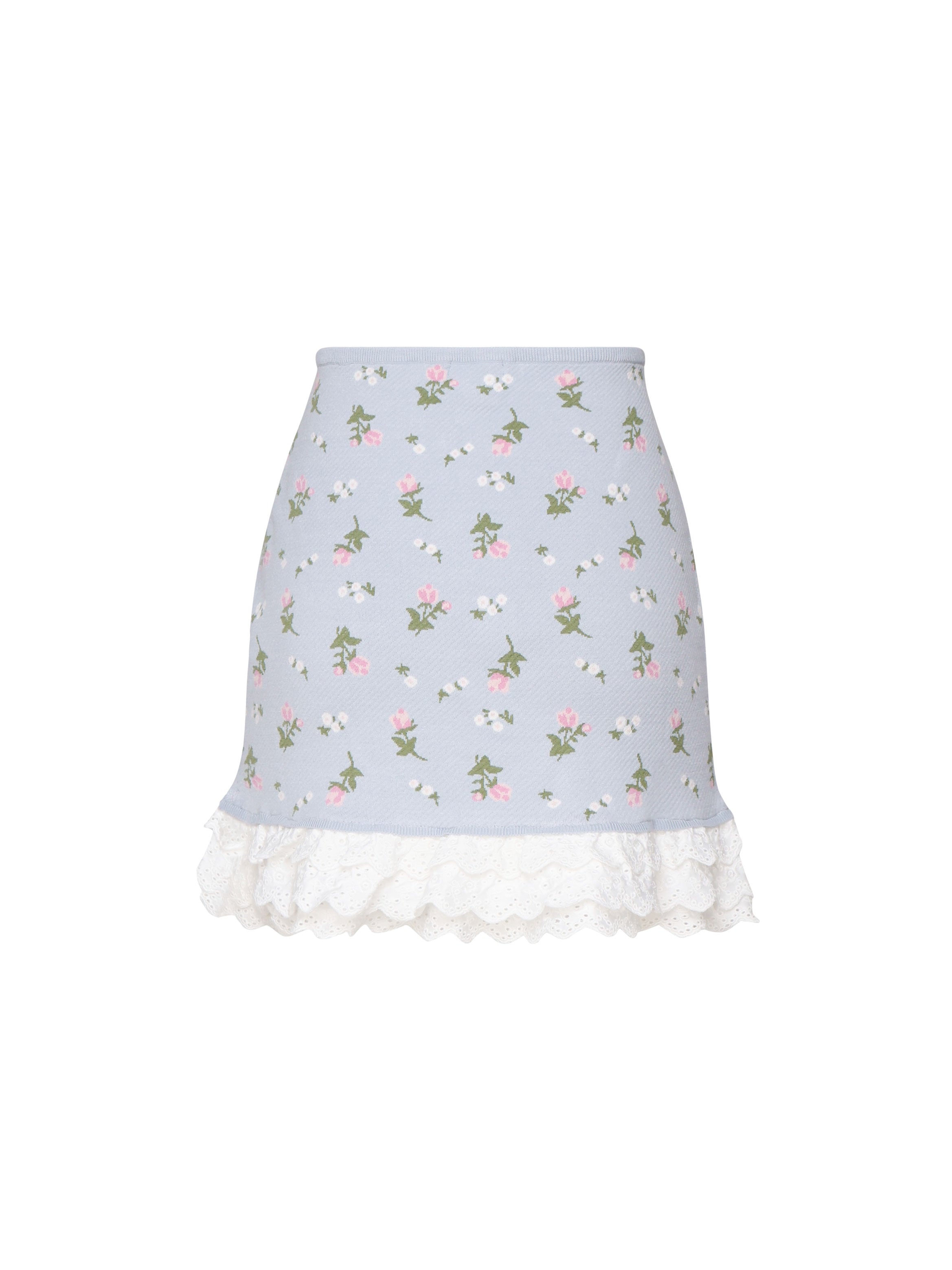 For Love & Lemons Skirts Blue