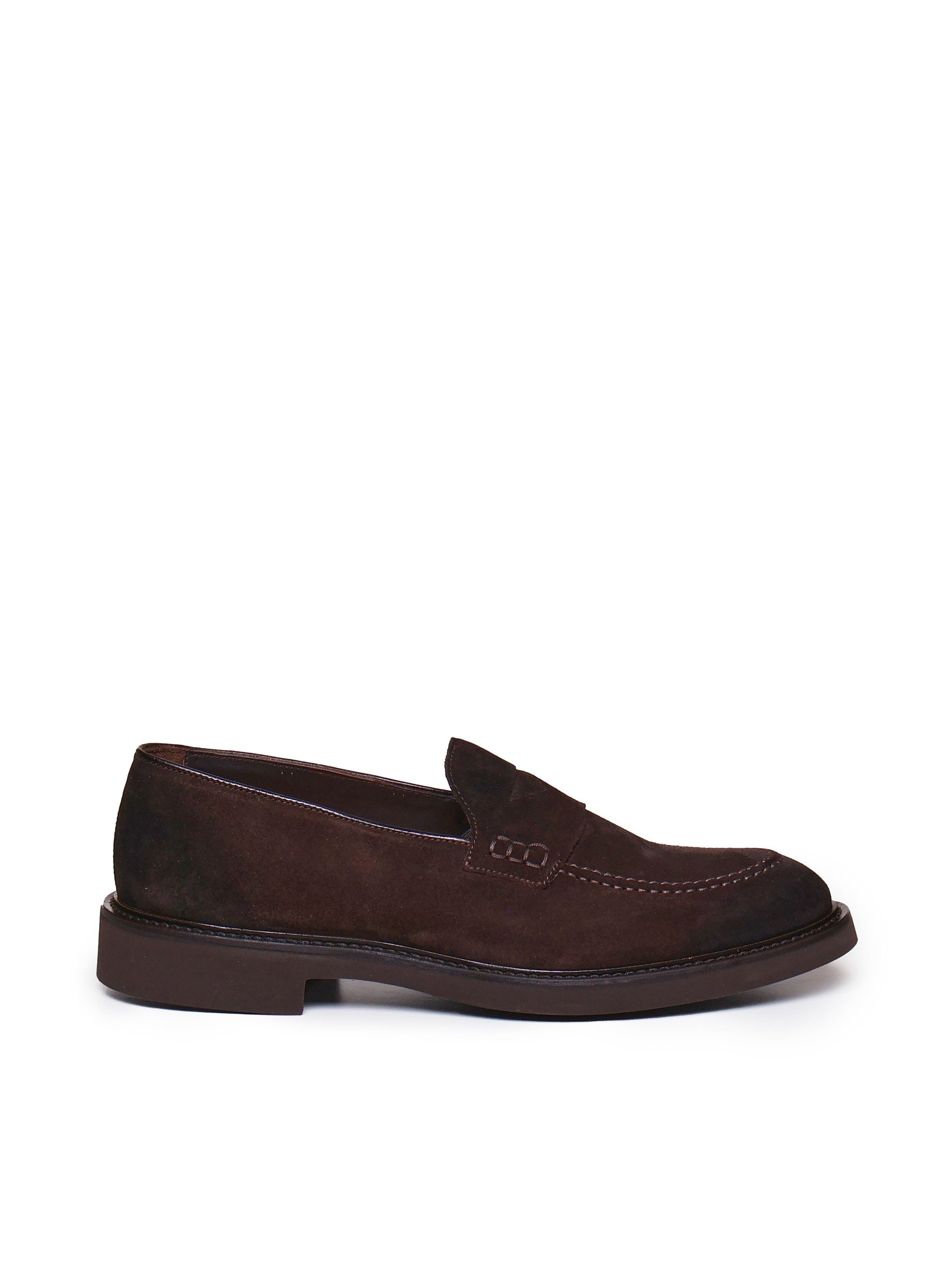 Doucals Flat Shoes Purple Velvet