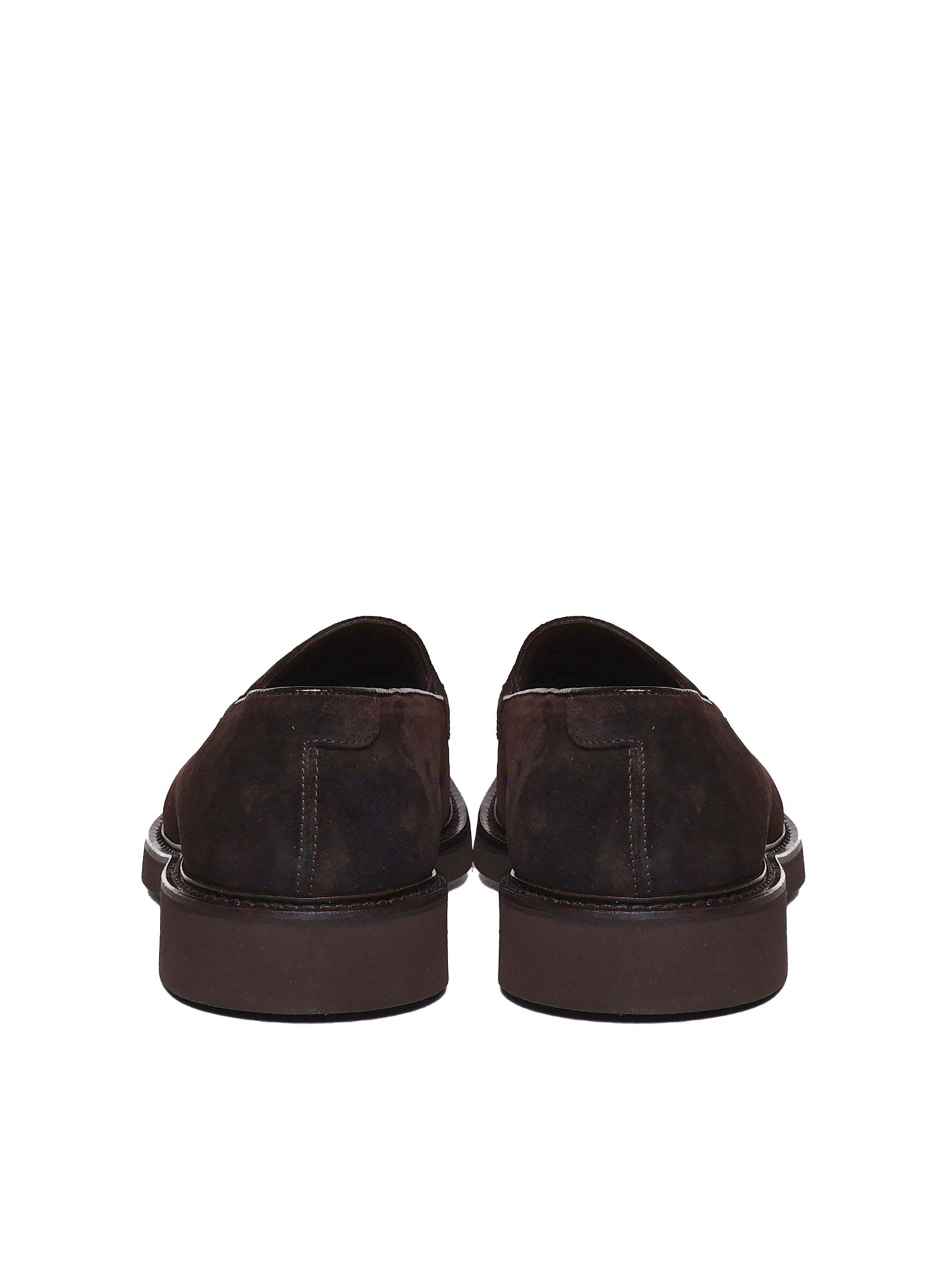 Doucals Flat Shoes Purple Velvet