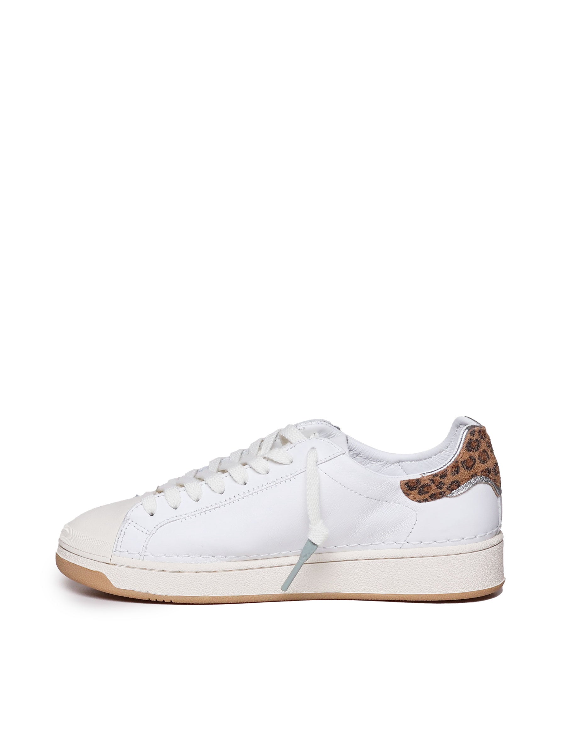 D.a.t.e. Sneakers White-leopard Leather