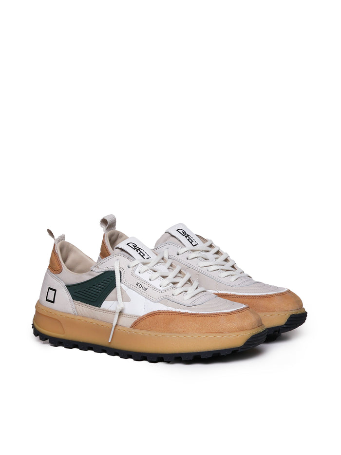 D.a.t.e. Sneakers White Suede
