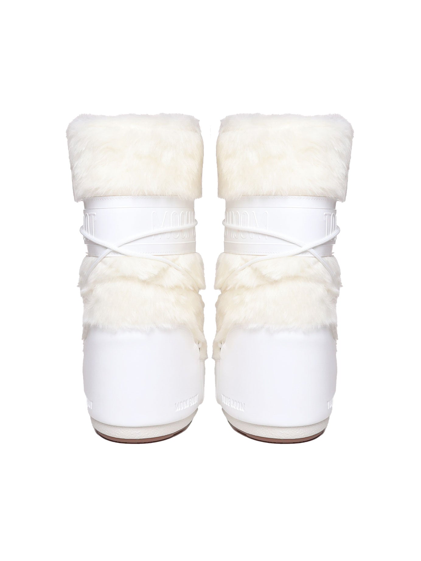 Moon Boot White Modacrilyc - Polyester Pvc