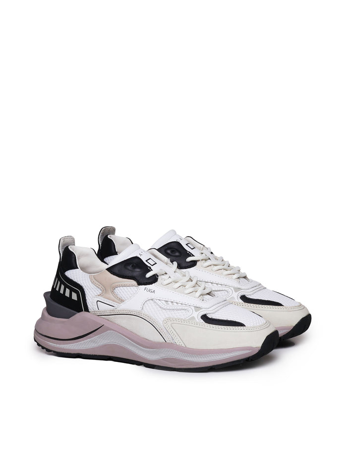 D.a.t.e. Sneakers White Mesh