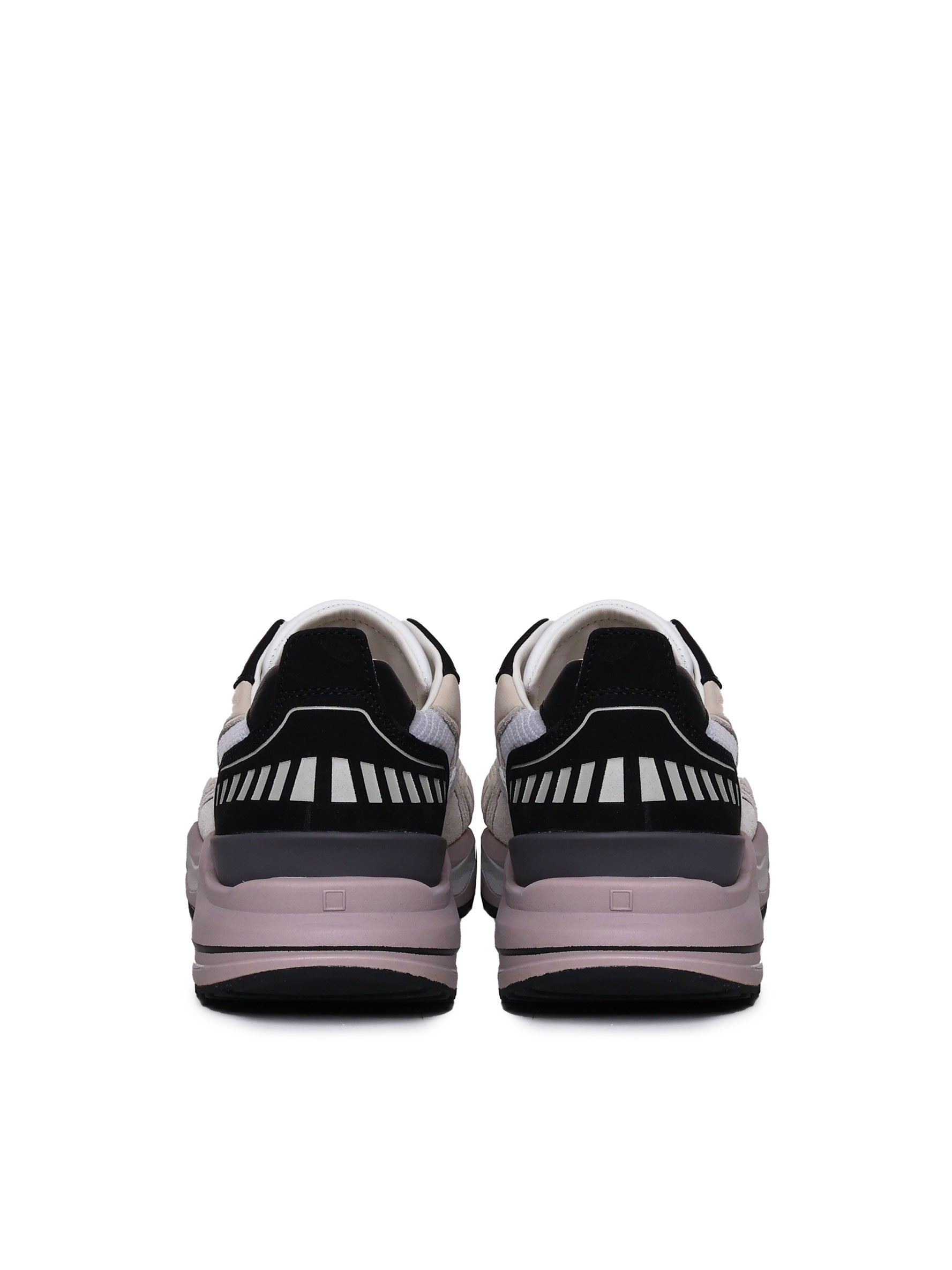 D.a.t.e. Sneakers White Mesh