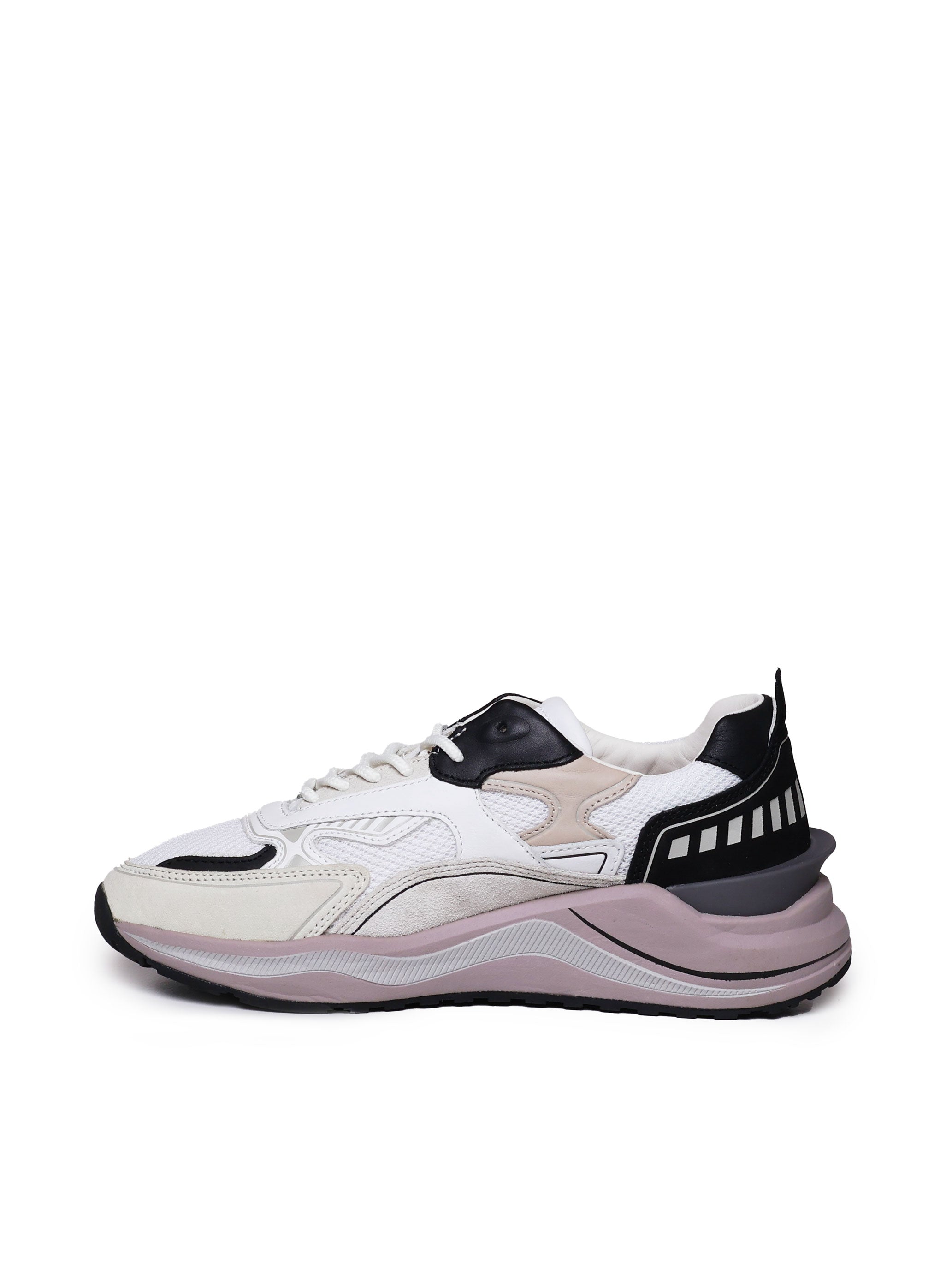D.a.t.e. Sneakers White Mesh