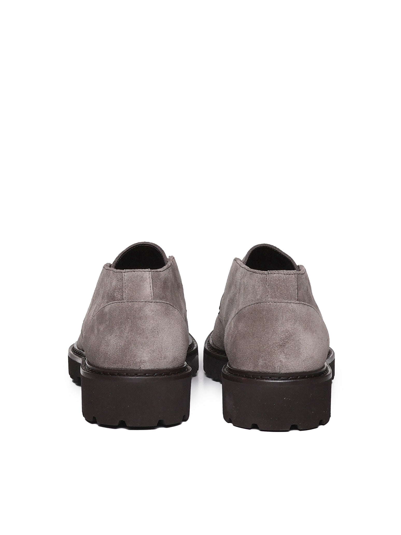 Doucals Flat Shoes Beige Suede