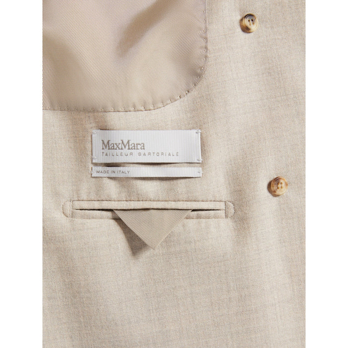 Fred Jacket Beige Cashmere Elastane