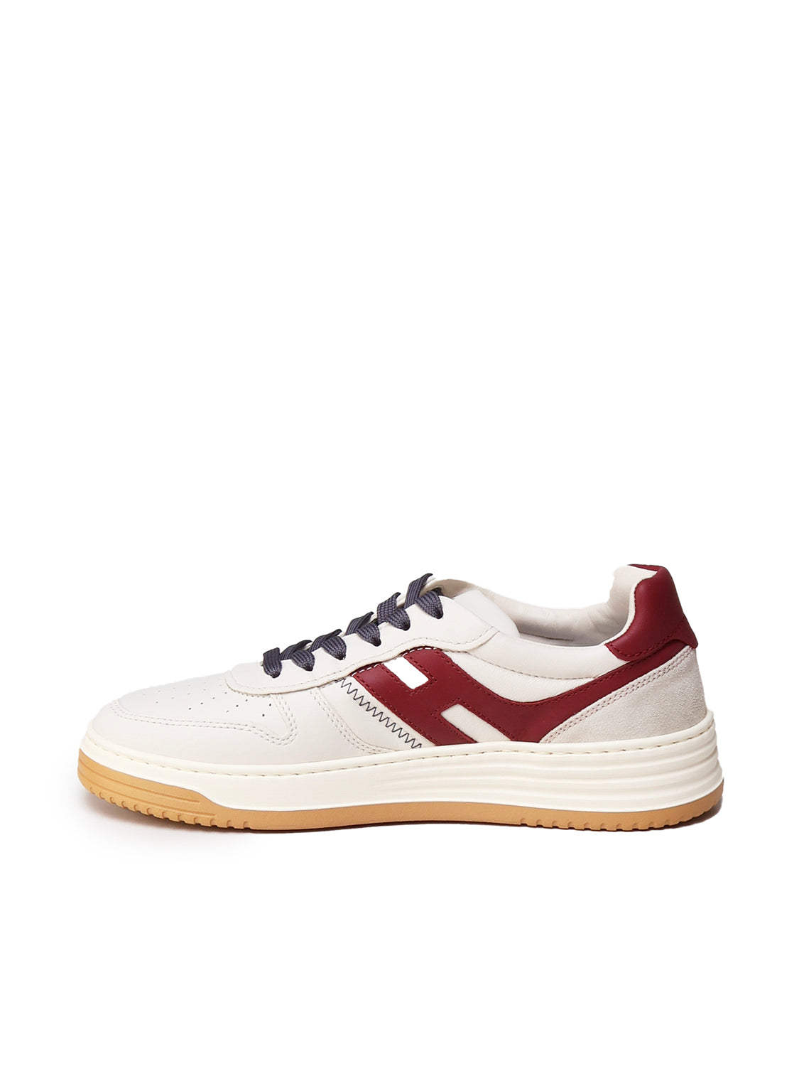 Hogan Sneakers White, Bordeaux