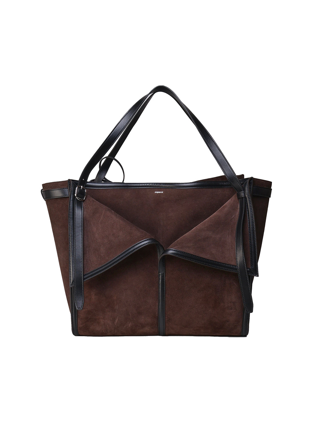 Coperni Bags Brown Suede Leather