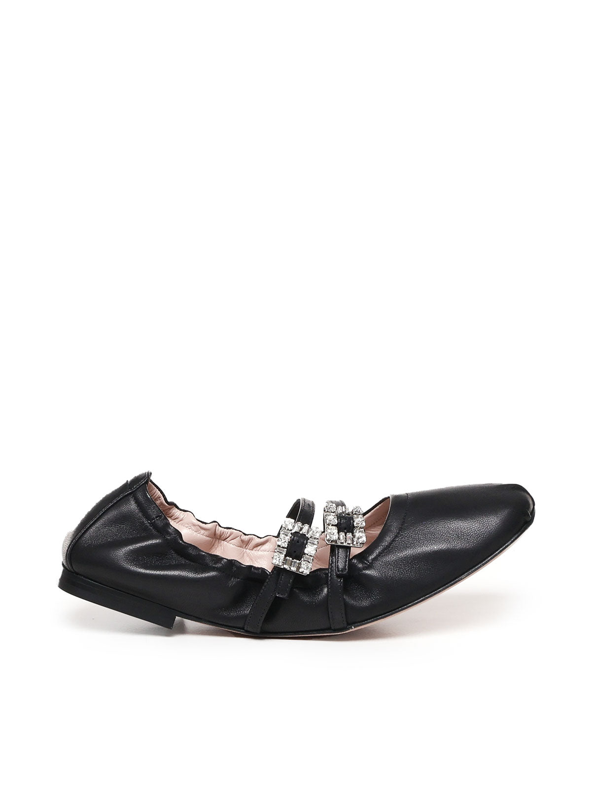 Roger Vivier Flat shoes Black Calfskin
