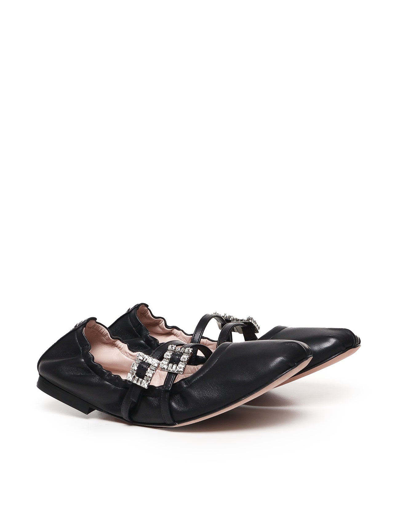 Roger Vivier Flat shoes Black Calfskin