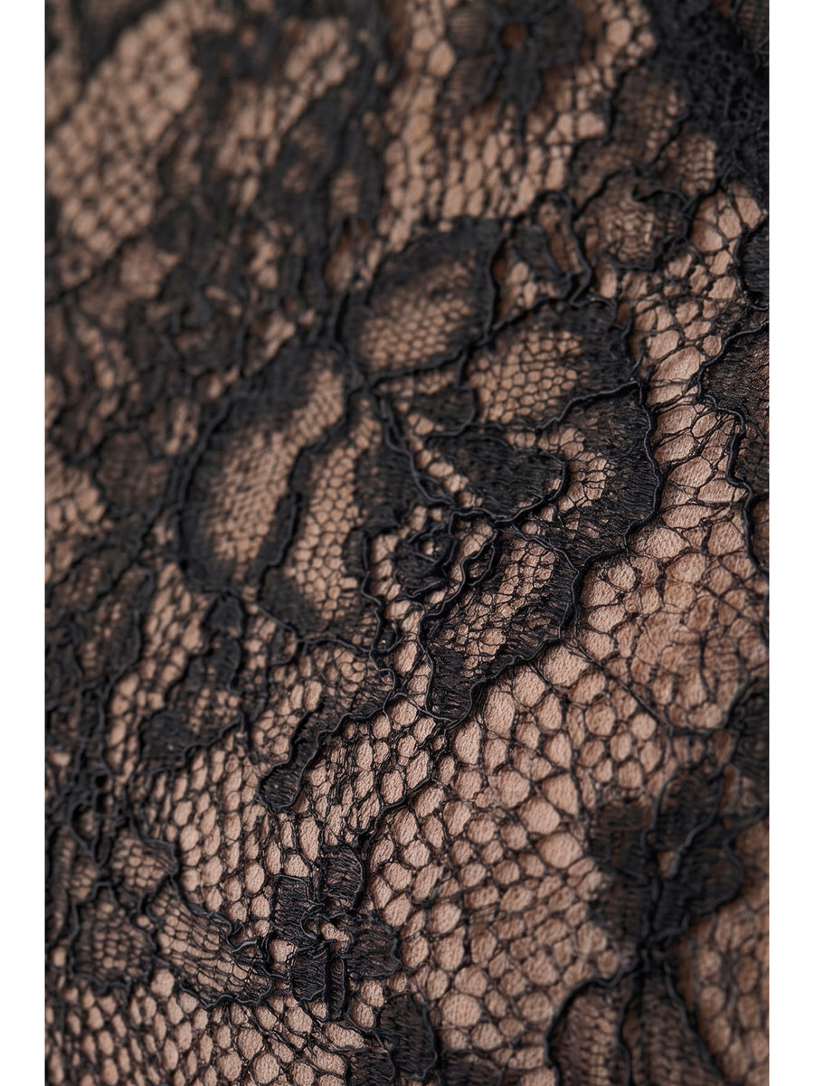 Jumpsuit Infinite Rose Black Lace Polyamide Jumpsuits