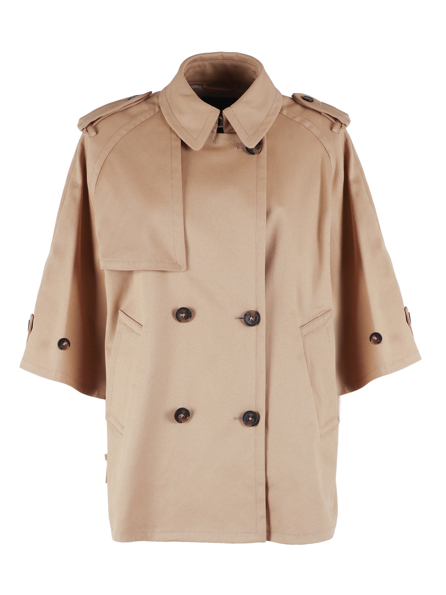 CABAN TRENCH COAT Camel Cotton Elastane Trench-raincoat