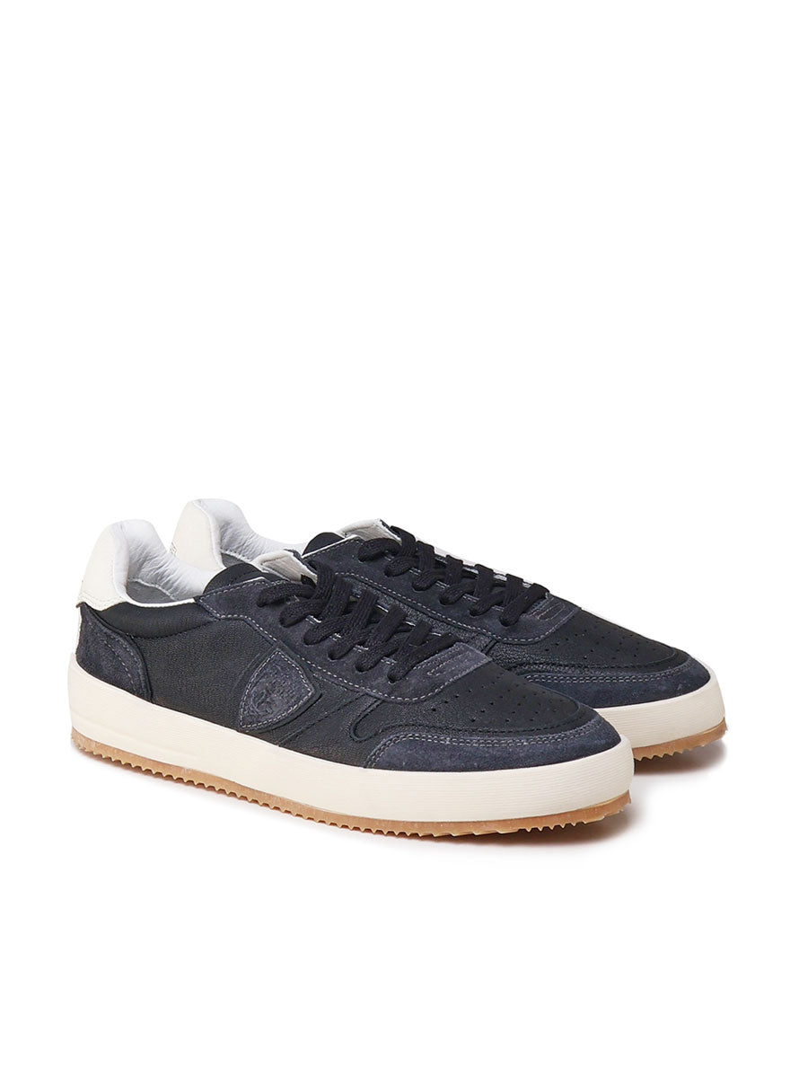 Philippe Model Sneakers Blue, White Leather
