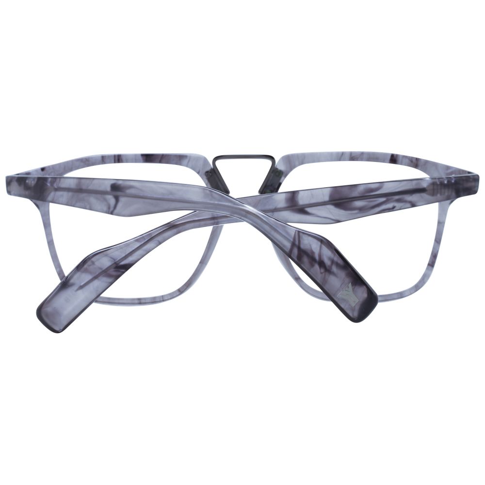 Gray Metal & Plastic Glasses (frames) Accessory