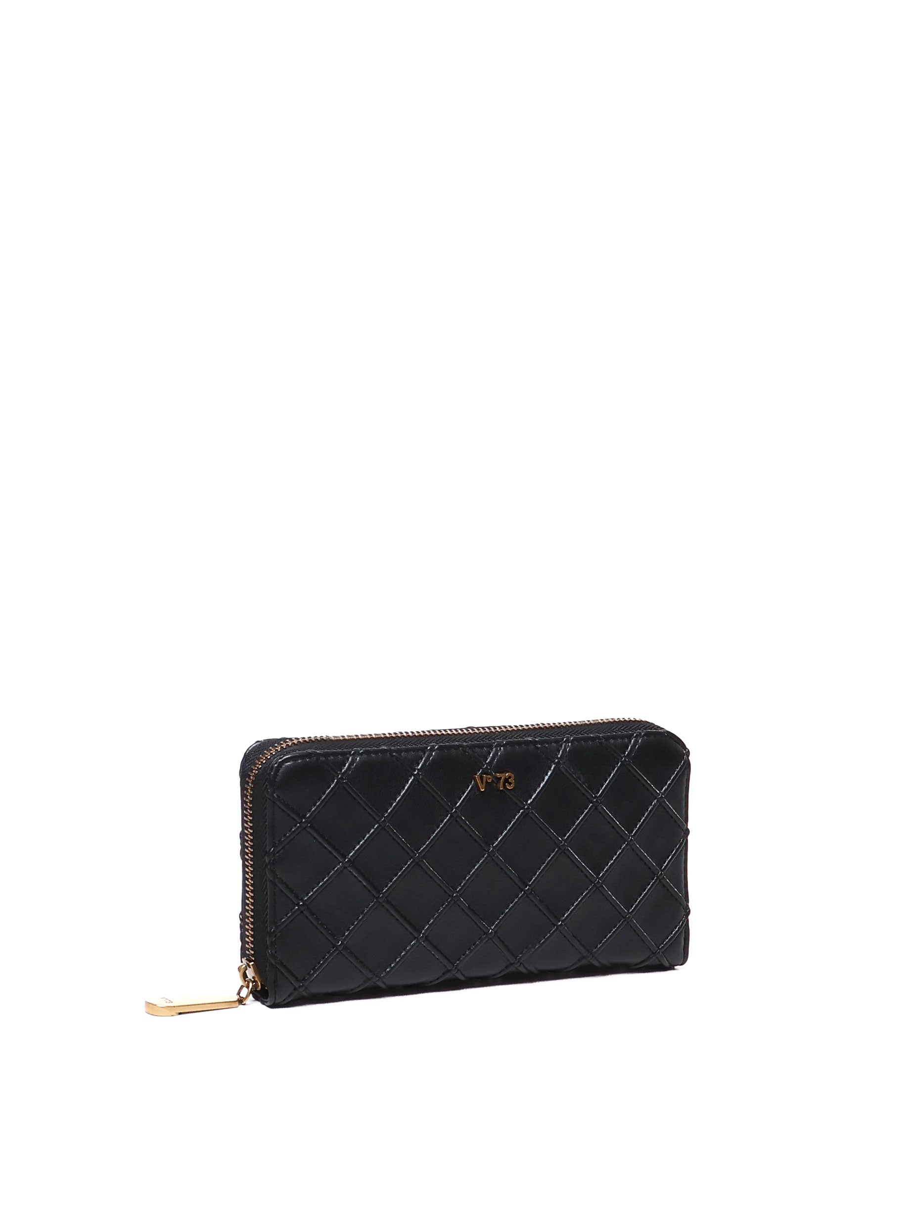 V° 73 Wallets Black Ecoleather