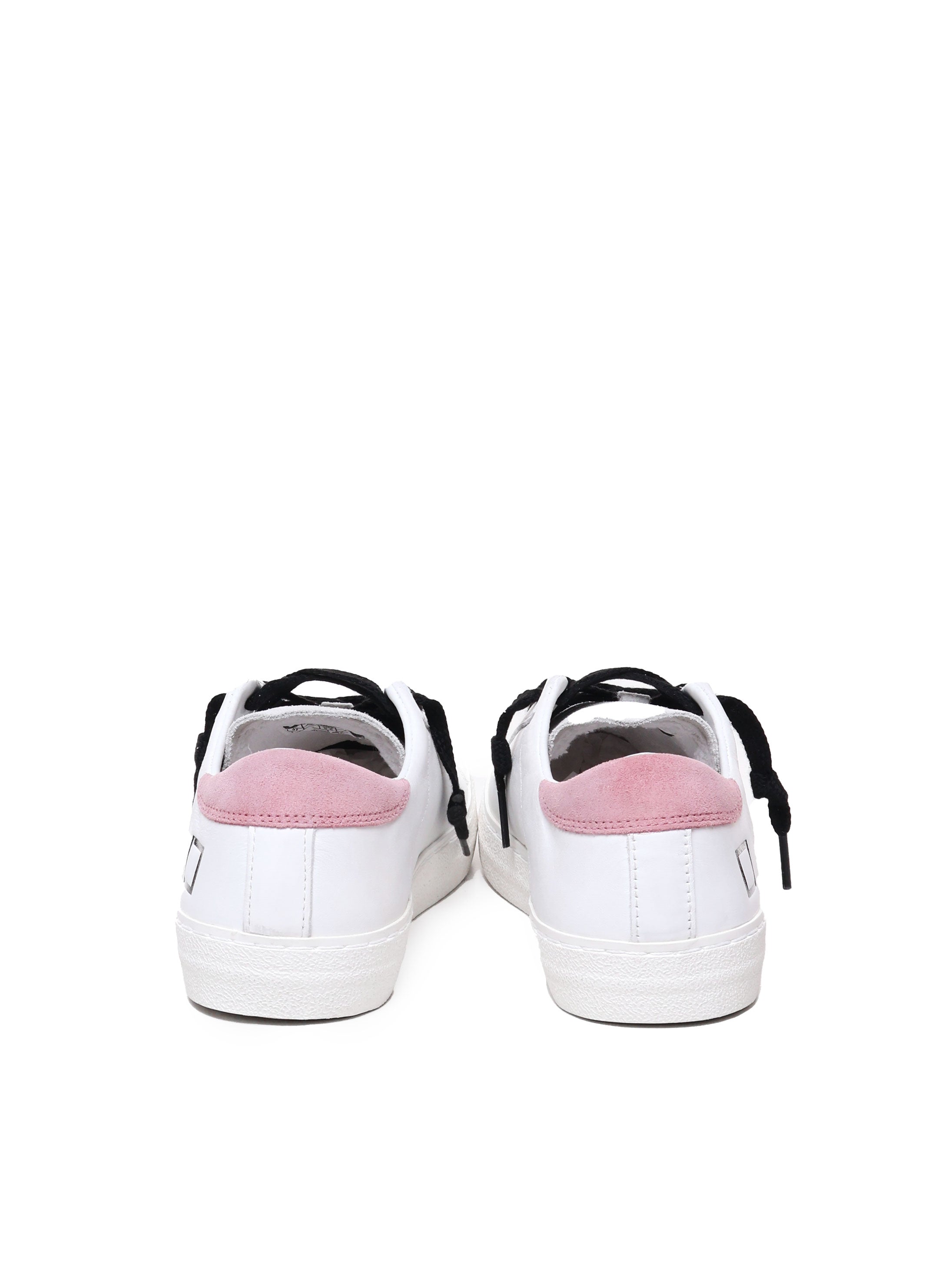D.a.t.e. Sneakers White-pink Calfskin