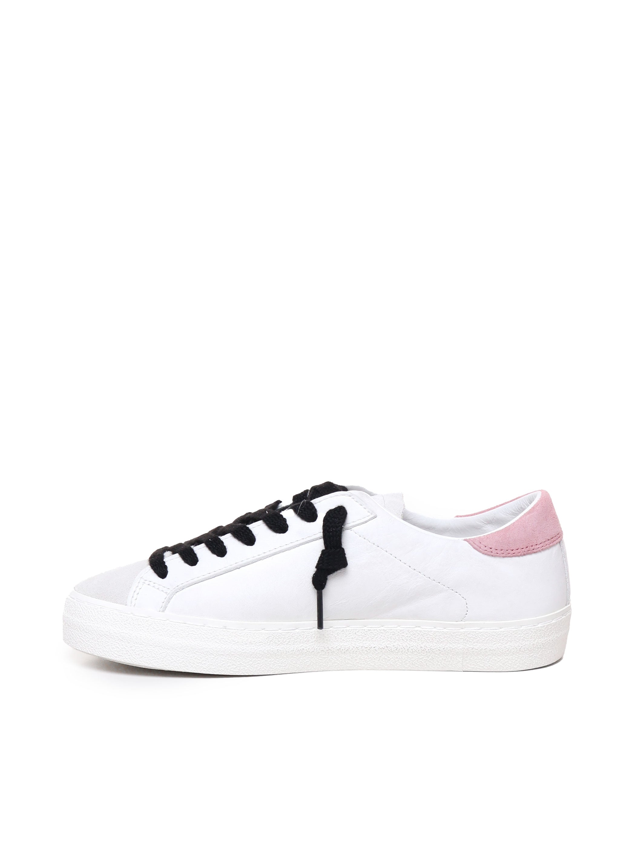 D.a.t.e. Sneakers White-pink Calfskin