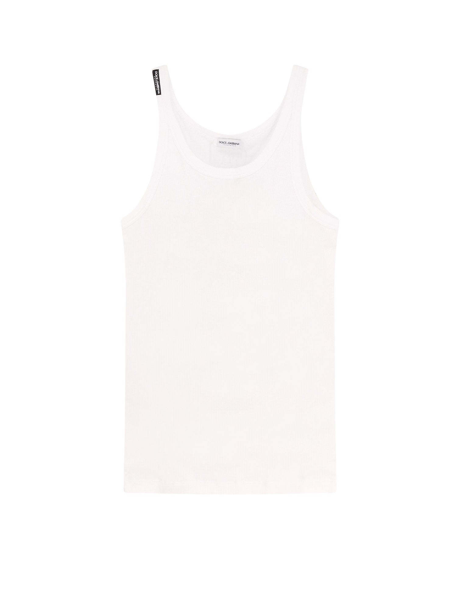 Dolce & Gabbana T-shirts and Polos White Cotone