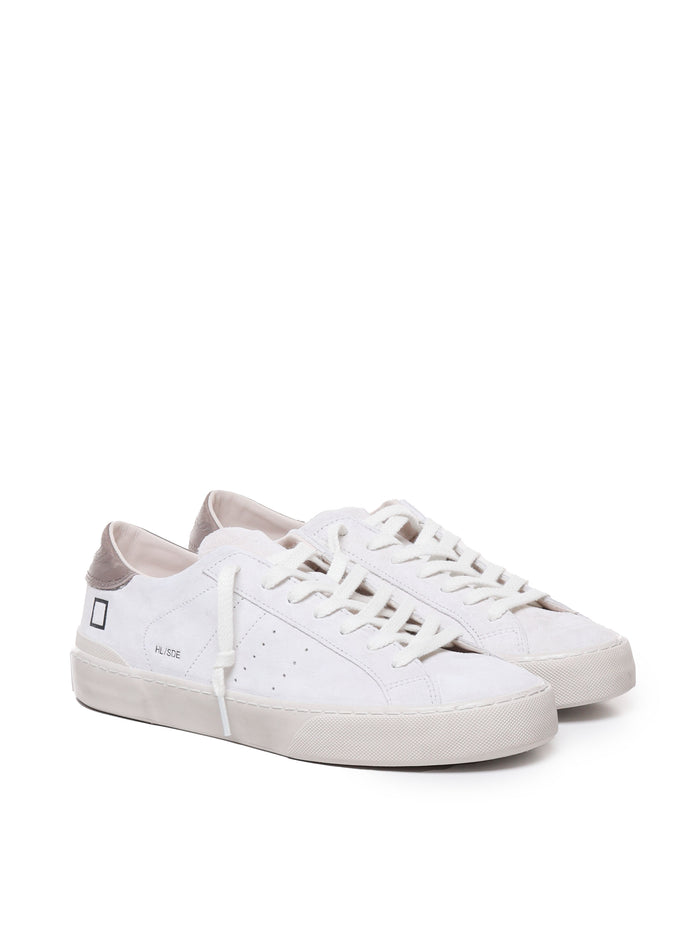 D.a.t.e. Sneakers White Calfskin
