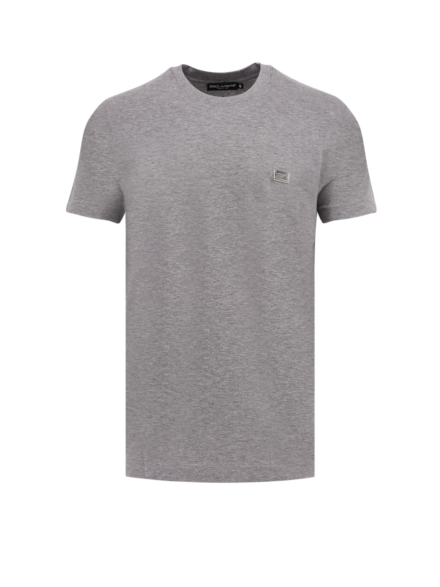 Dolce & Gabbana T-shirts and Polos Grey Cotone