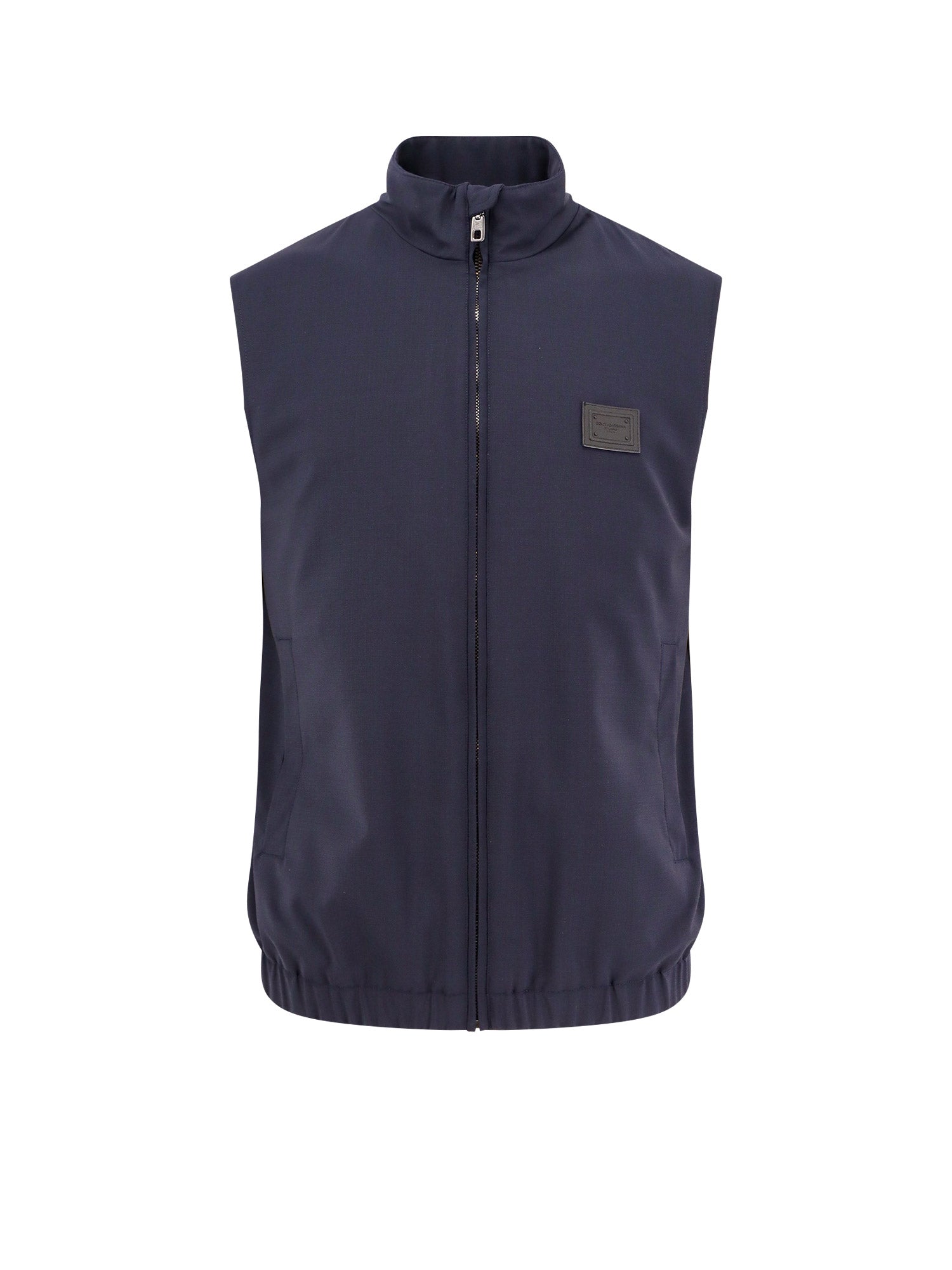 Dolce & Gabbana Clothing Blue Lana Elastan Poliestere