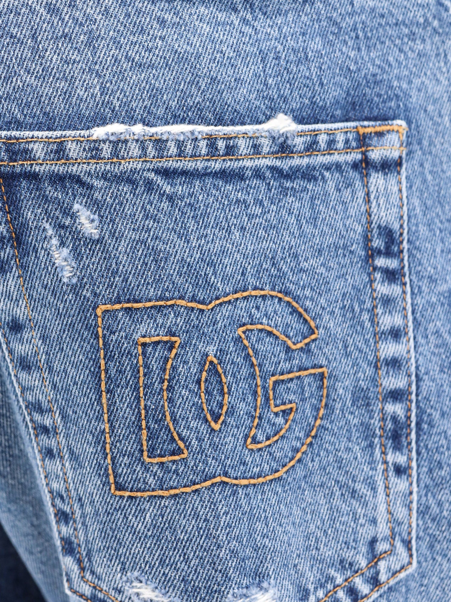 Dolce & Gabbana Jeans Blue Cotone