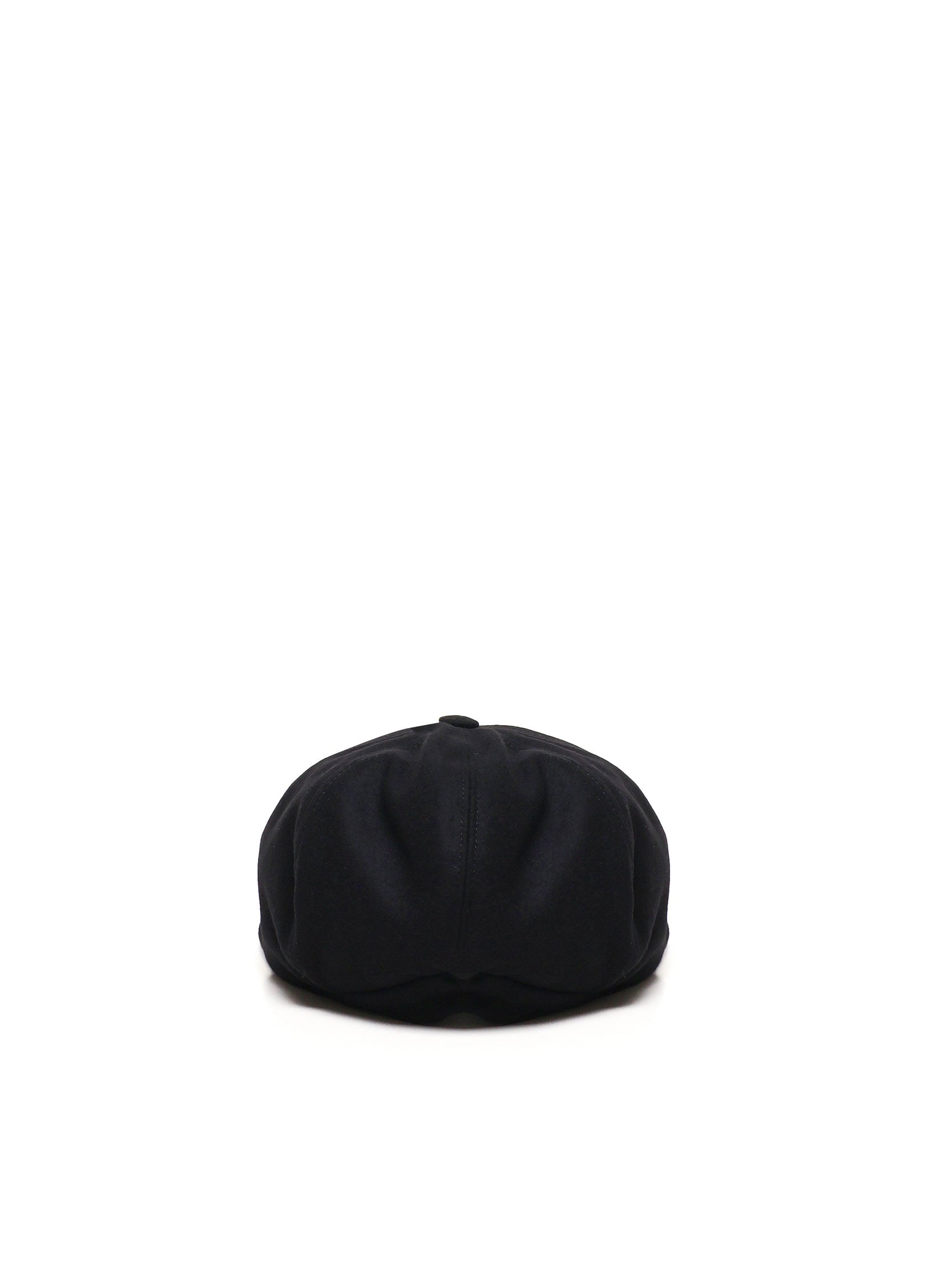 Fay Hats Black Lana Vergine