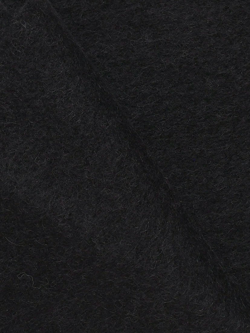 Fay Scarfs Black Alpaca