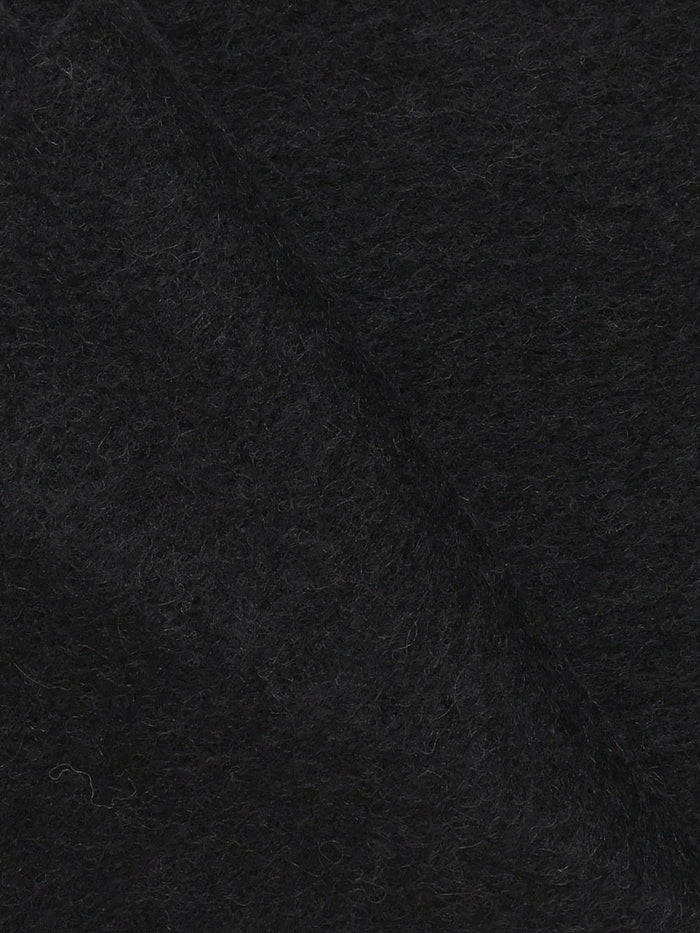 Fay Scarfs Black Alpaca