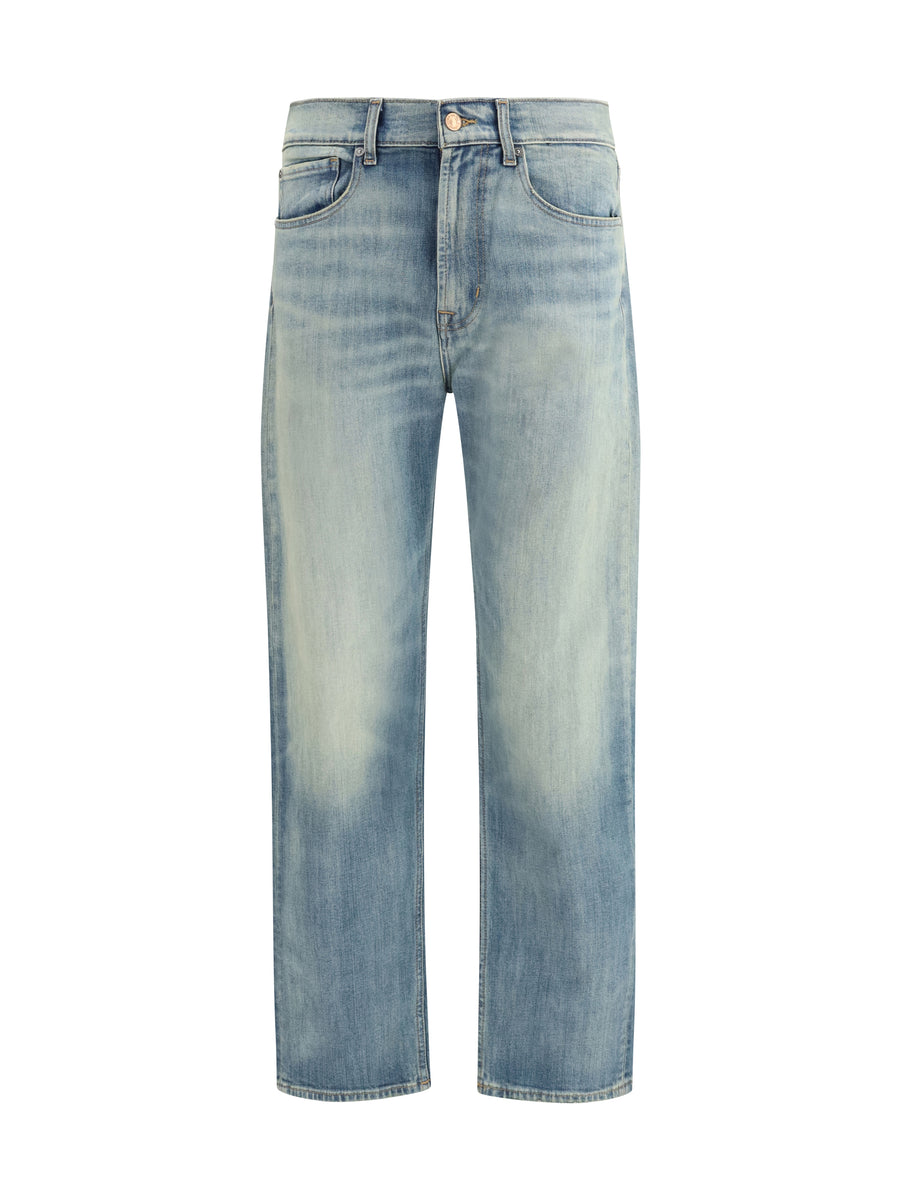 7for 98% Cotton; 2% Elastane jeans in blue
