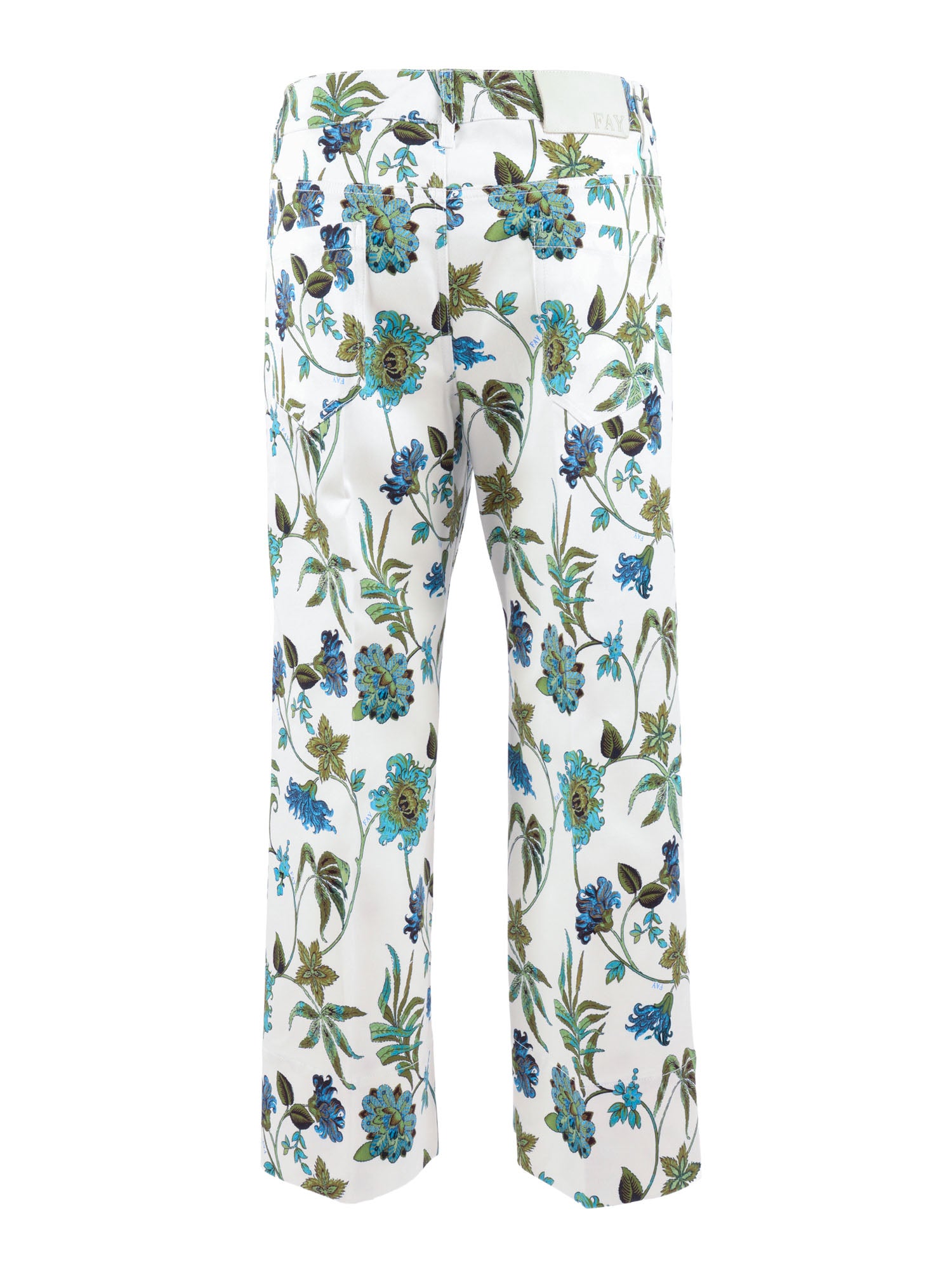PANTS White Cotton Elastane