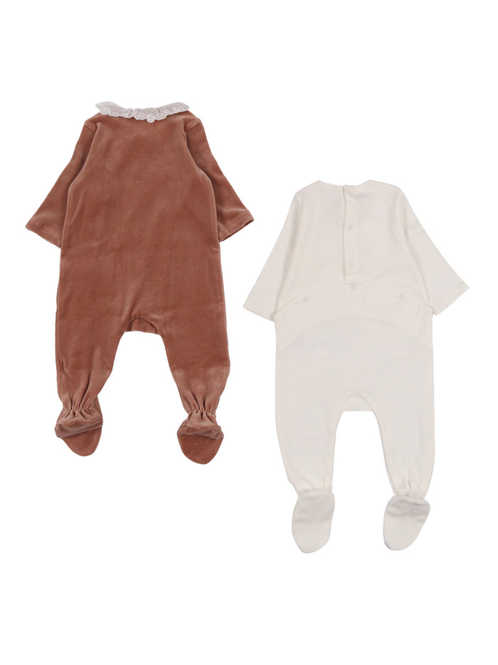 PAJAMAS White Cotton Fabric 2 Pajama