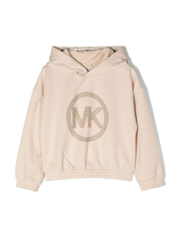 Hoodie Beige Polyester Sweatshirts