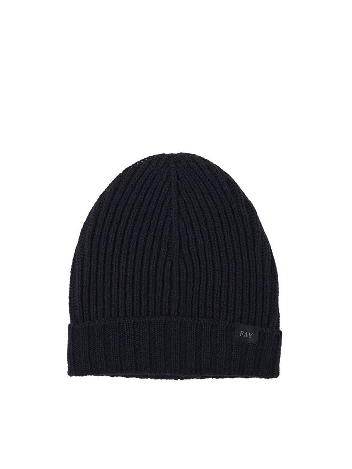 Fay Hats Blue Wool