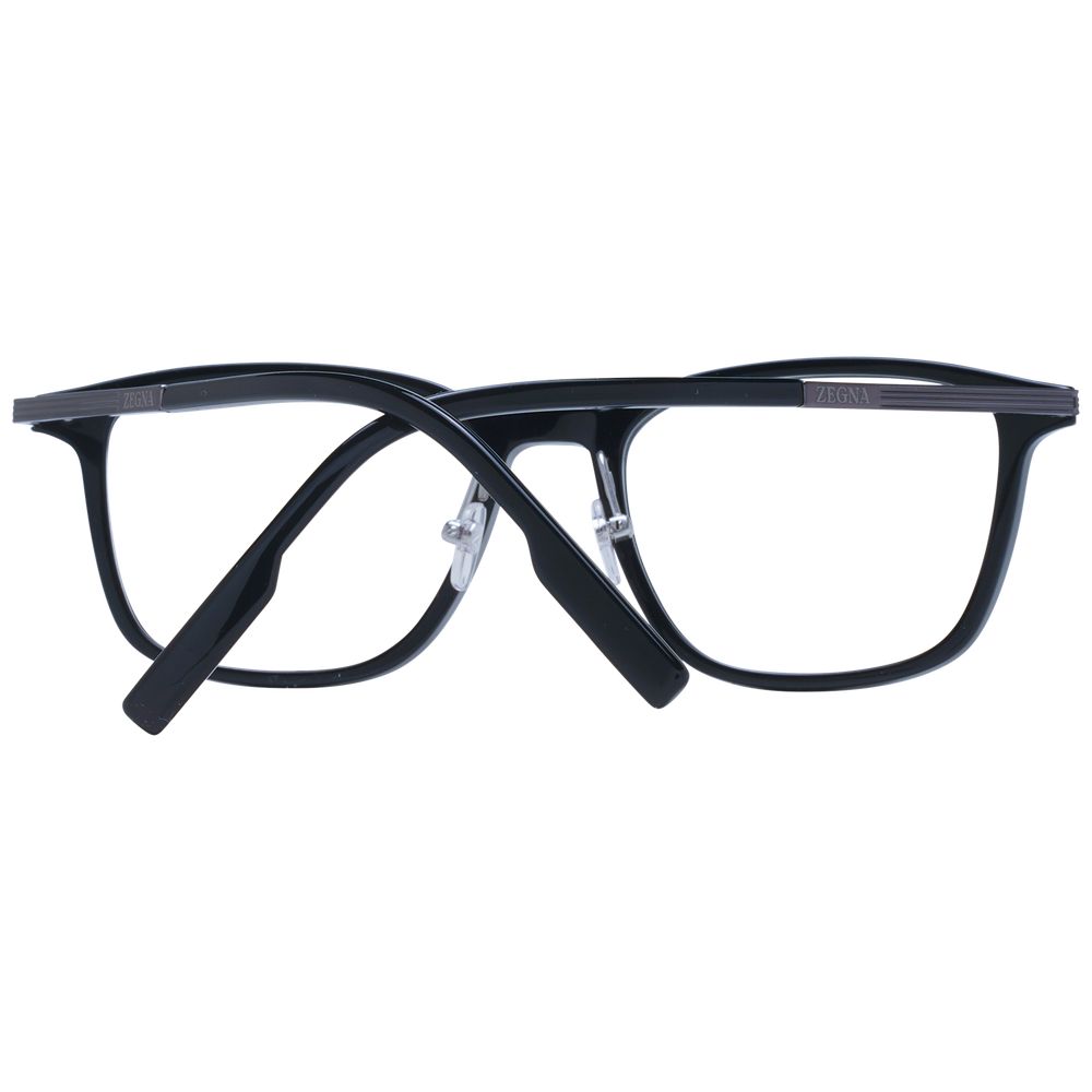Black Plastic & Titanium Glasses (frames) Accessory