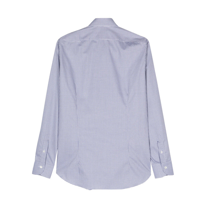 Shirt Mazzarelli Blue Cotton: 100