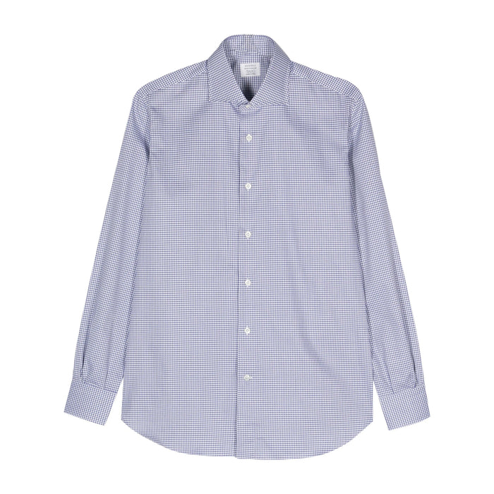 Shirt Mazzarelli Blue Cotton: 100