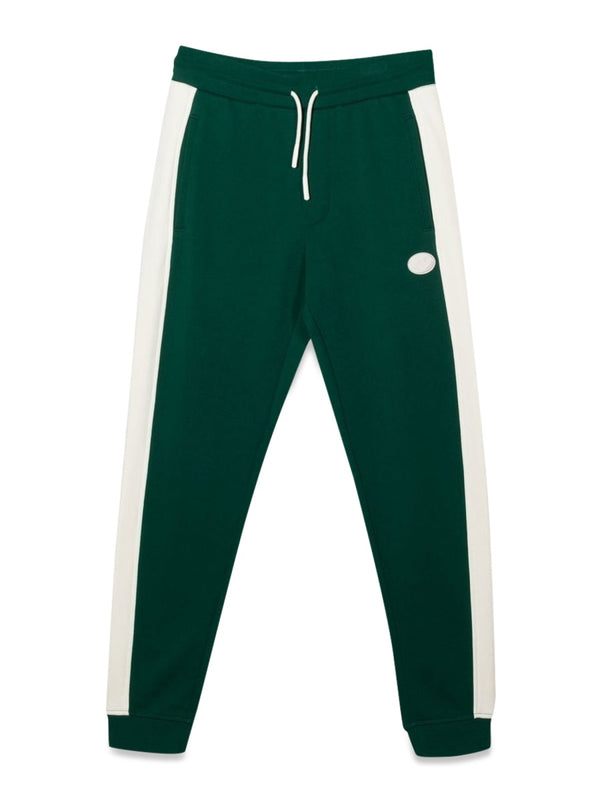 Cotton Sweatpants Green Trousers