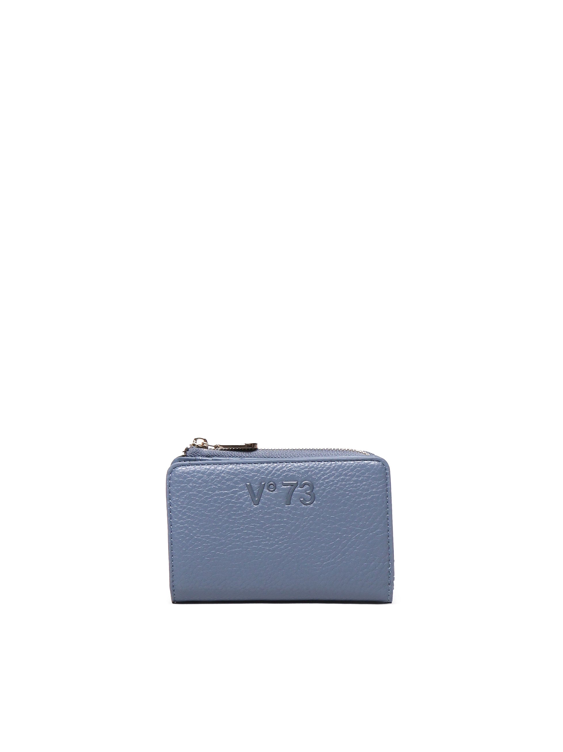 V° 73 Wallets Avion Blue Ecoleather