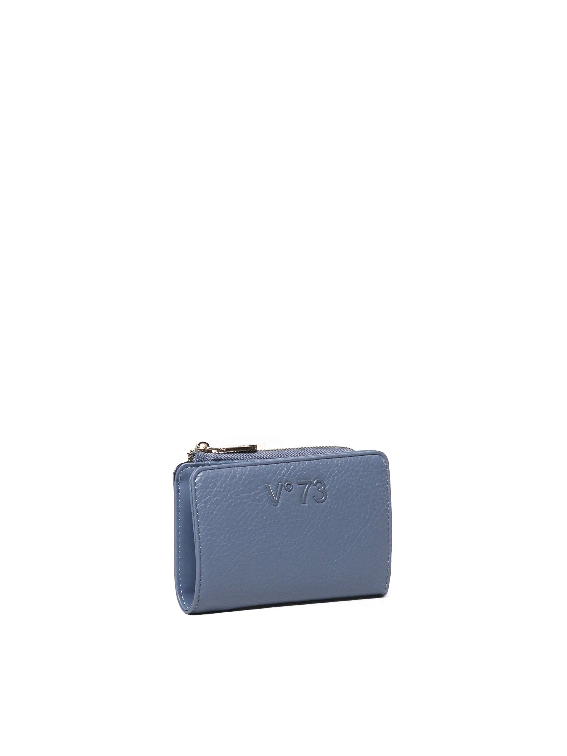 V° 73 Wallets Avion Blue Ecoleather