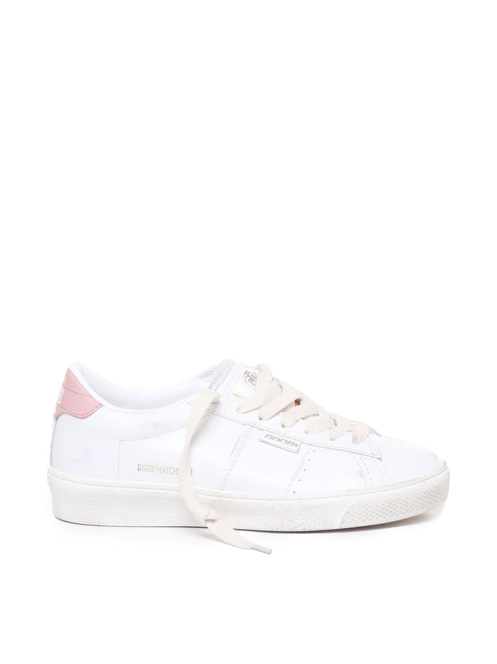 Golden Goose Sneakers White, Pink Cow Leather
